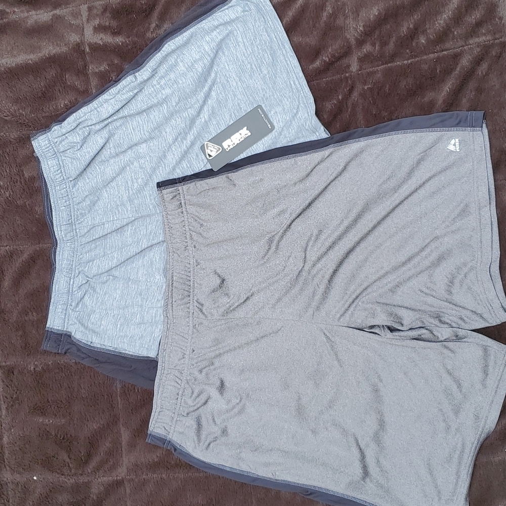 RBX two pack workout shorts